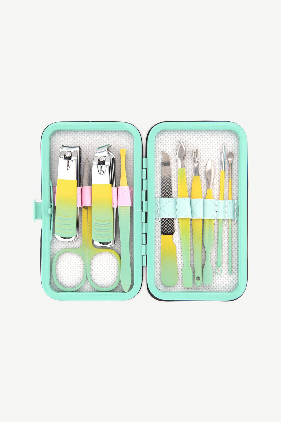 10-Piece Nail Tool Set · Pink Waterlemon - Gelly