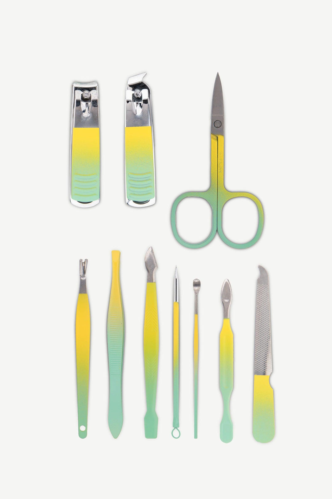 10-Piece Nail Tool Set · Pink Waterlemon - Gelly