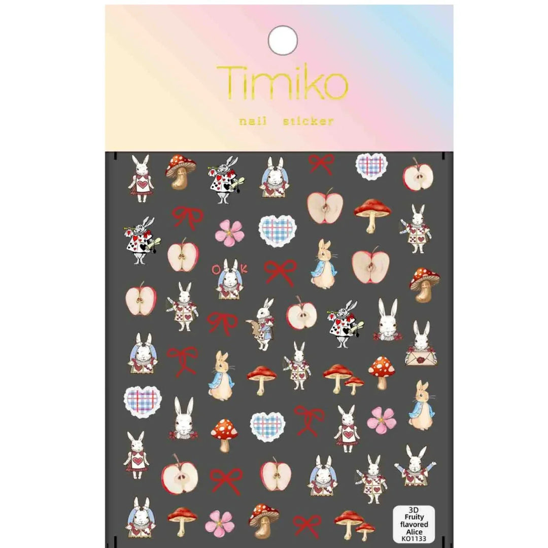 Alice's Friends Nail Art Stickers