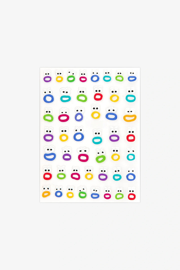 Big Mouth Monster 3D Nail Art Stickers