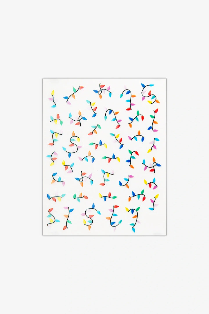 String Lights Nail Art Stickers