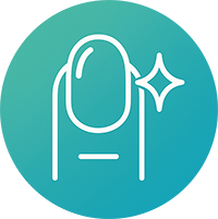 Badge: Real Gel – salon-quality semi-cured gel nail strips made from real liquid gel for a flawless, high-shine finish.