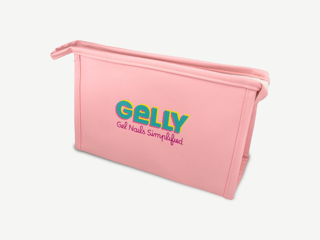 Pink PU Leather Travel Bag - Gelly