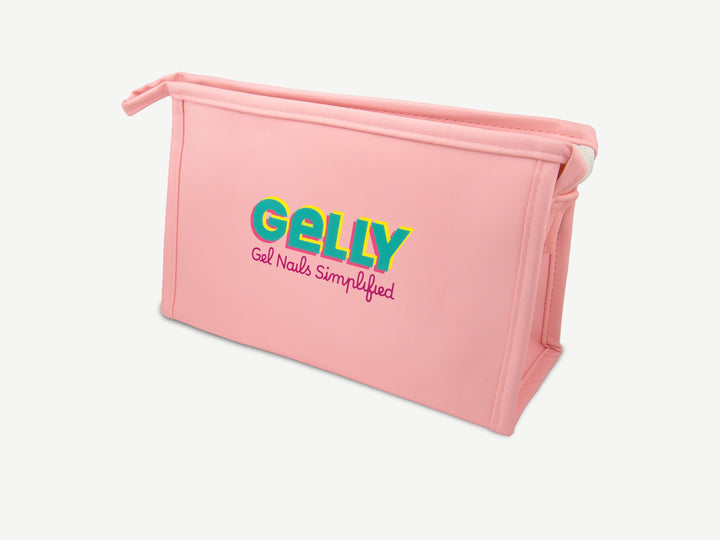 Pink PU Leather Travel Bag - Gelly