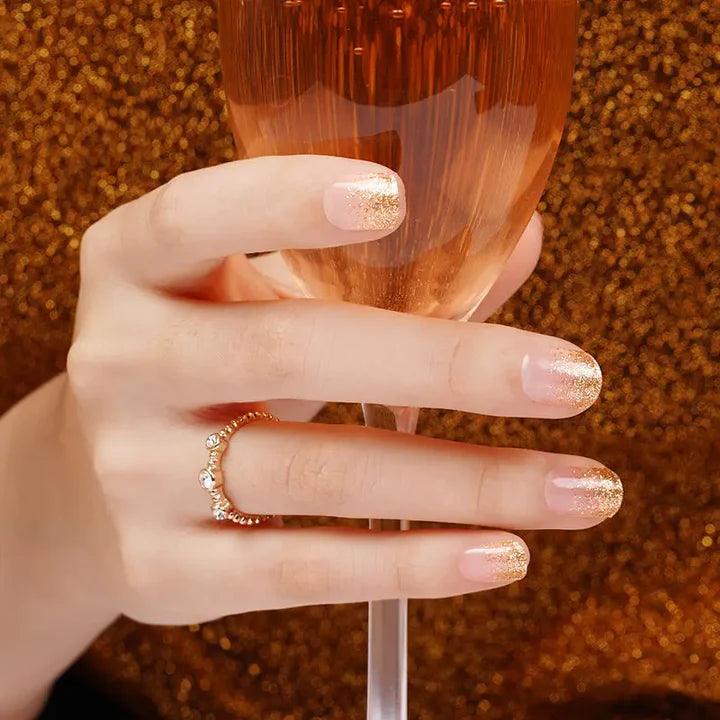 Gold Dust Gel Nail Strips - Gelly