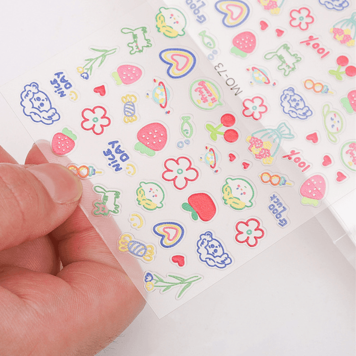 Nail Art Sticker Album - Gelly