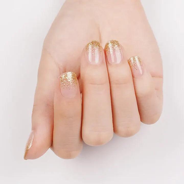 Gold Dust Gel Nail Strips - Gelly