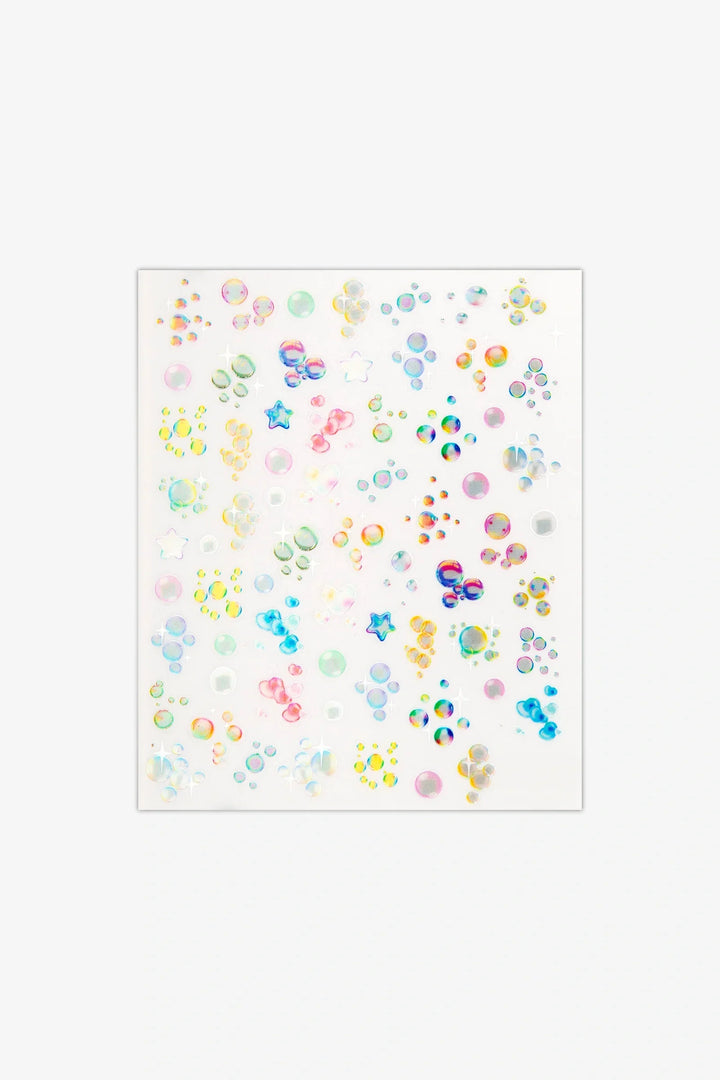 Holograph Bubbles Nail Art Stickers