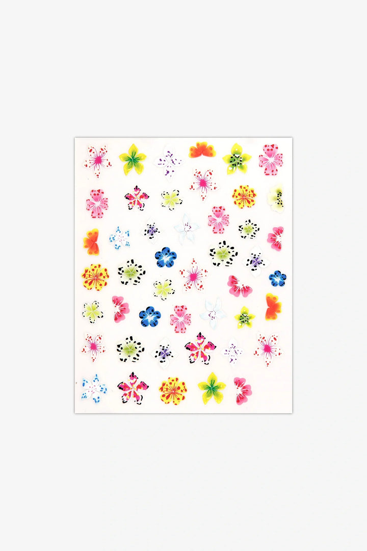 Orchid 3D Nail Art Stickers