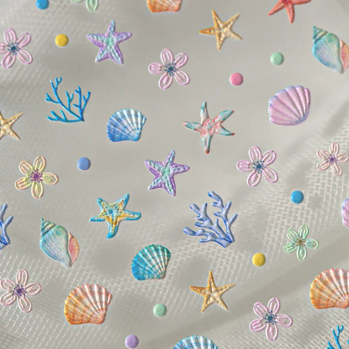 Marine Dream 3D Nail Art Stickers