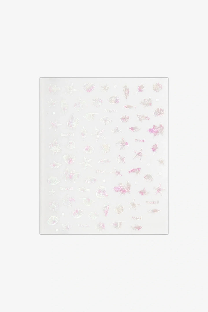 Mermaid's Friends Nail Art Stickers