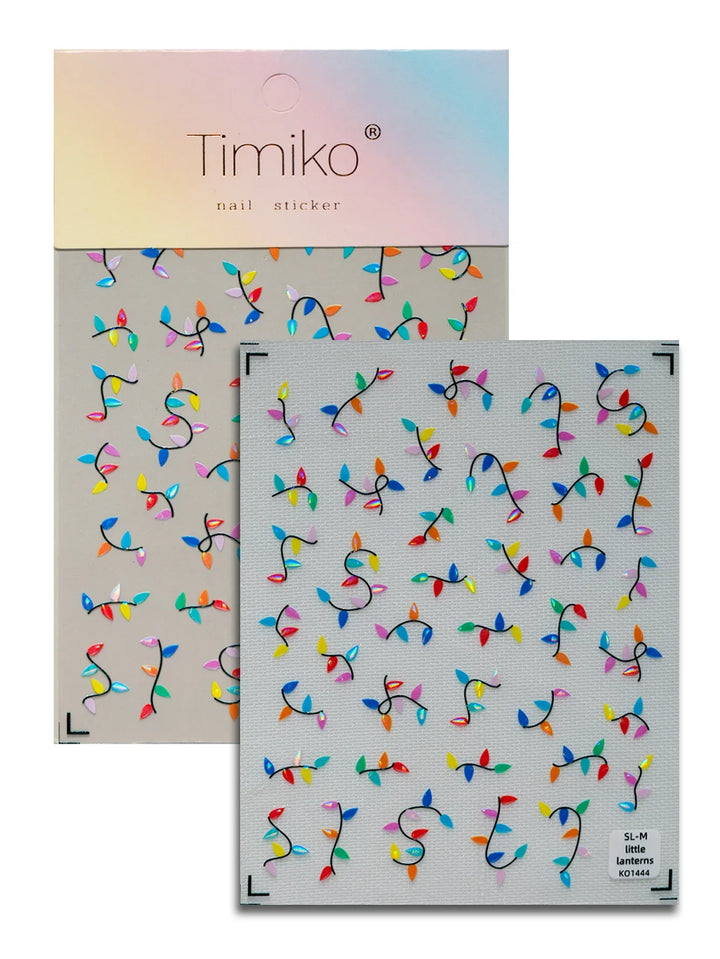 String Lights Nail Art Stickers