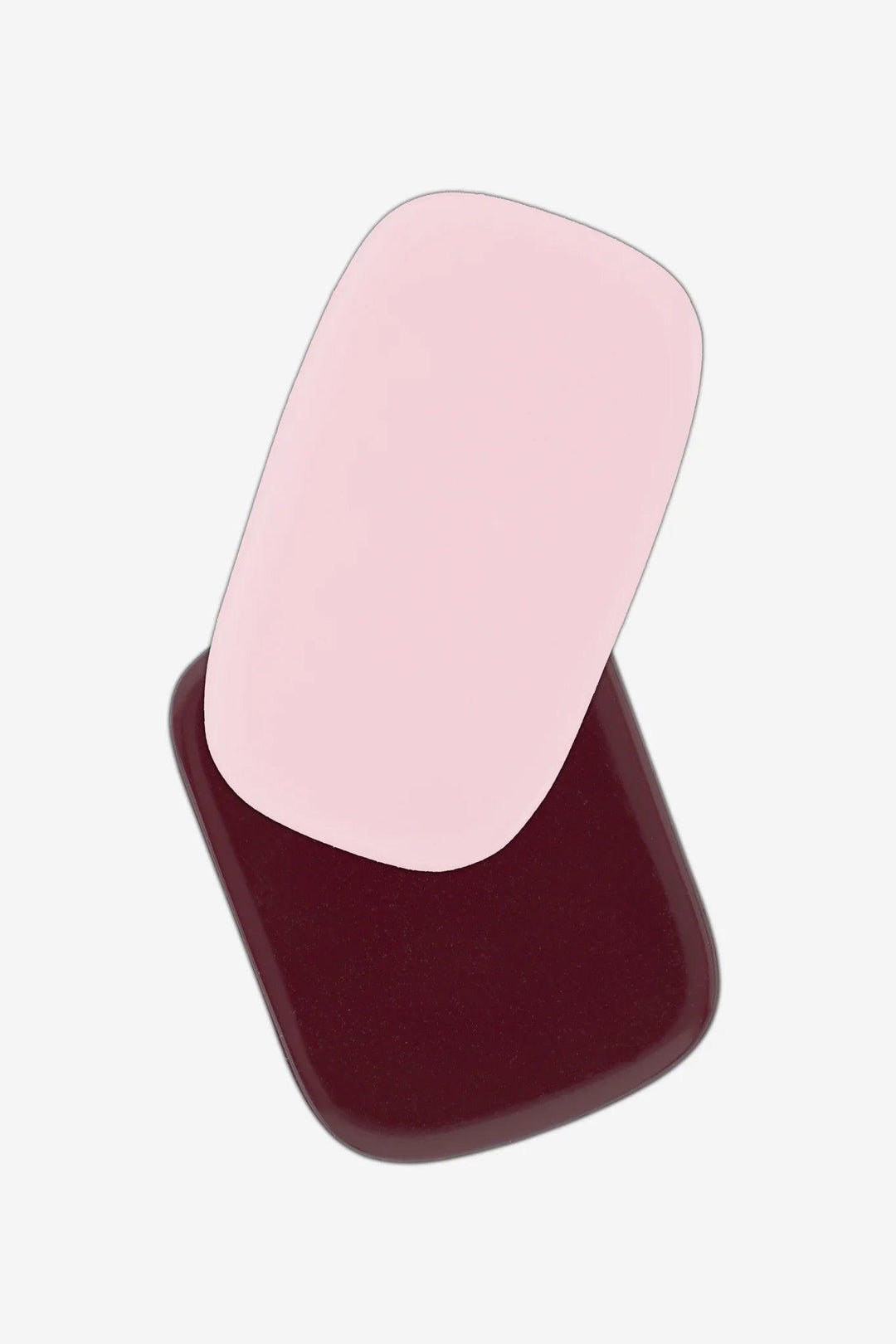 Drunk Candy Floss | Burgundy Red & Pink Mani-Pedi Gel Nail Strip Set - Gelly