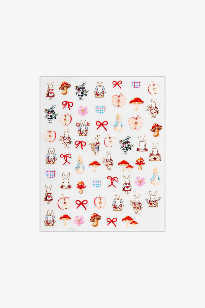 Alice's Friends Nail Art Stickers