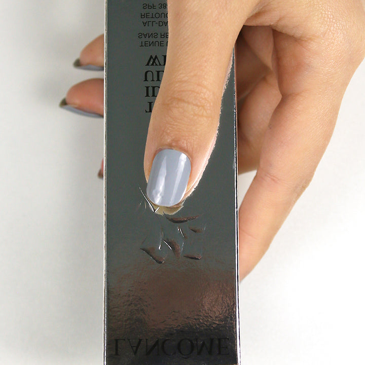 Stormcloud Gray Gel Nail Sticker