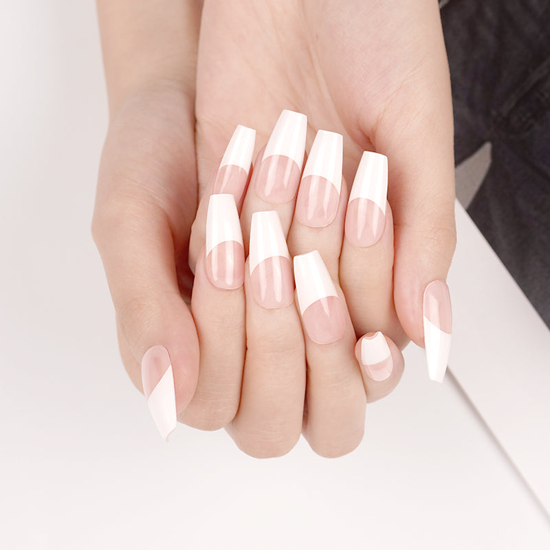 French Linen Gel Nail Sticker