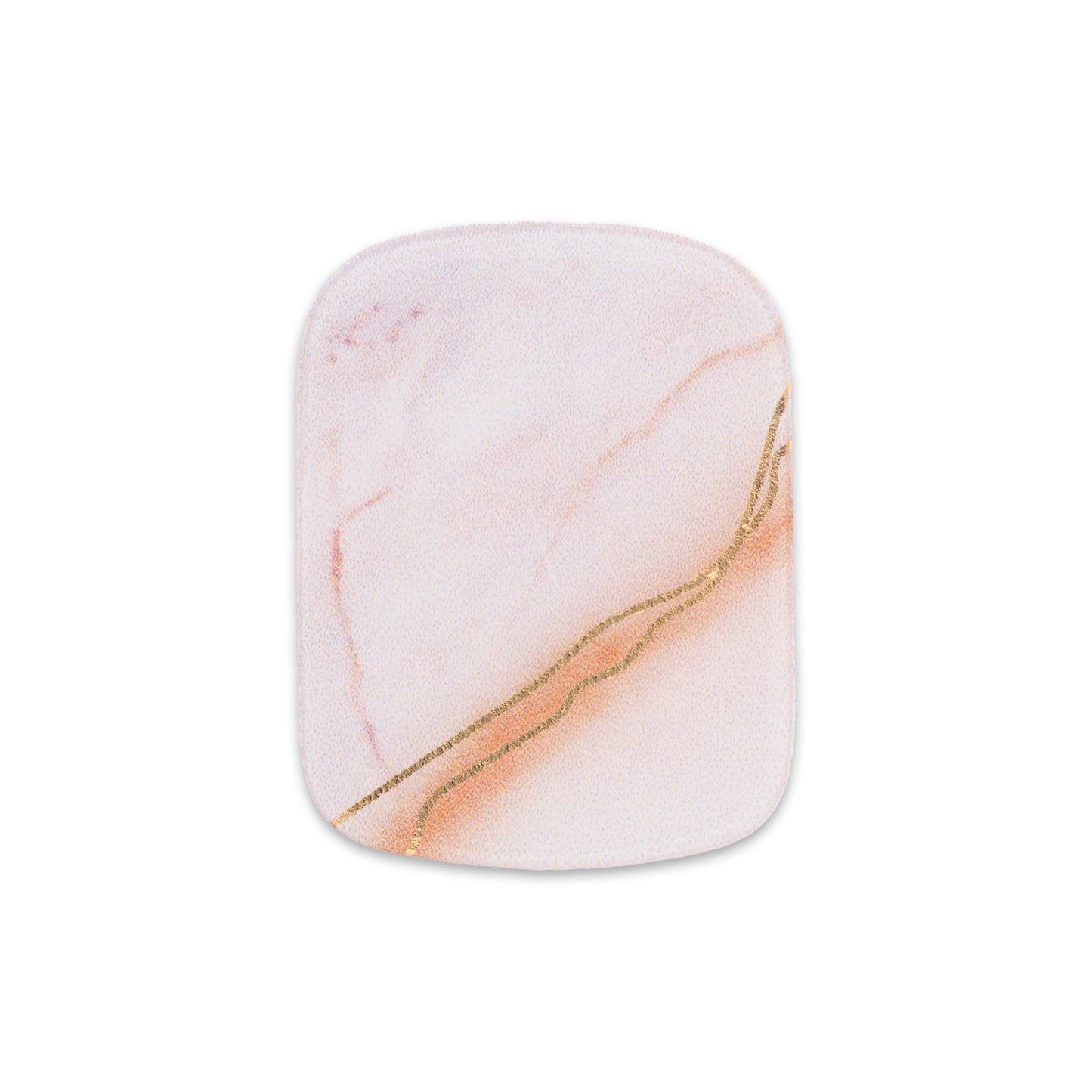 Blush Pink Marble Gel Toenail Sticker