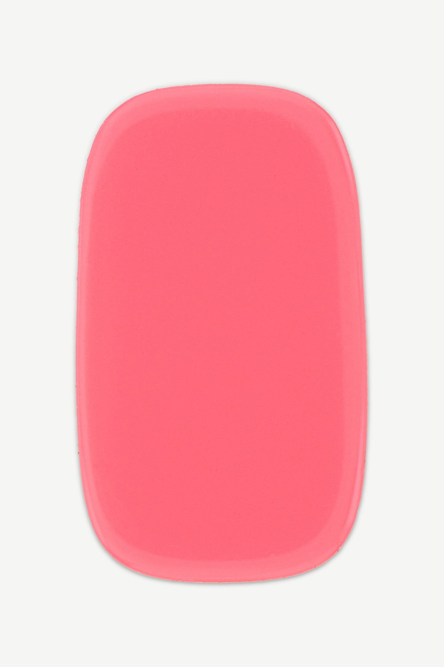 Bright Coral Gel Nail Sticker