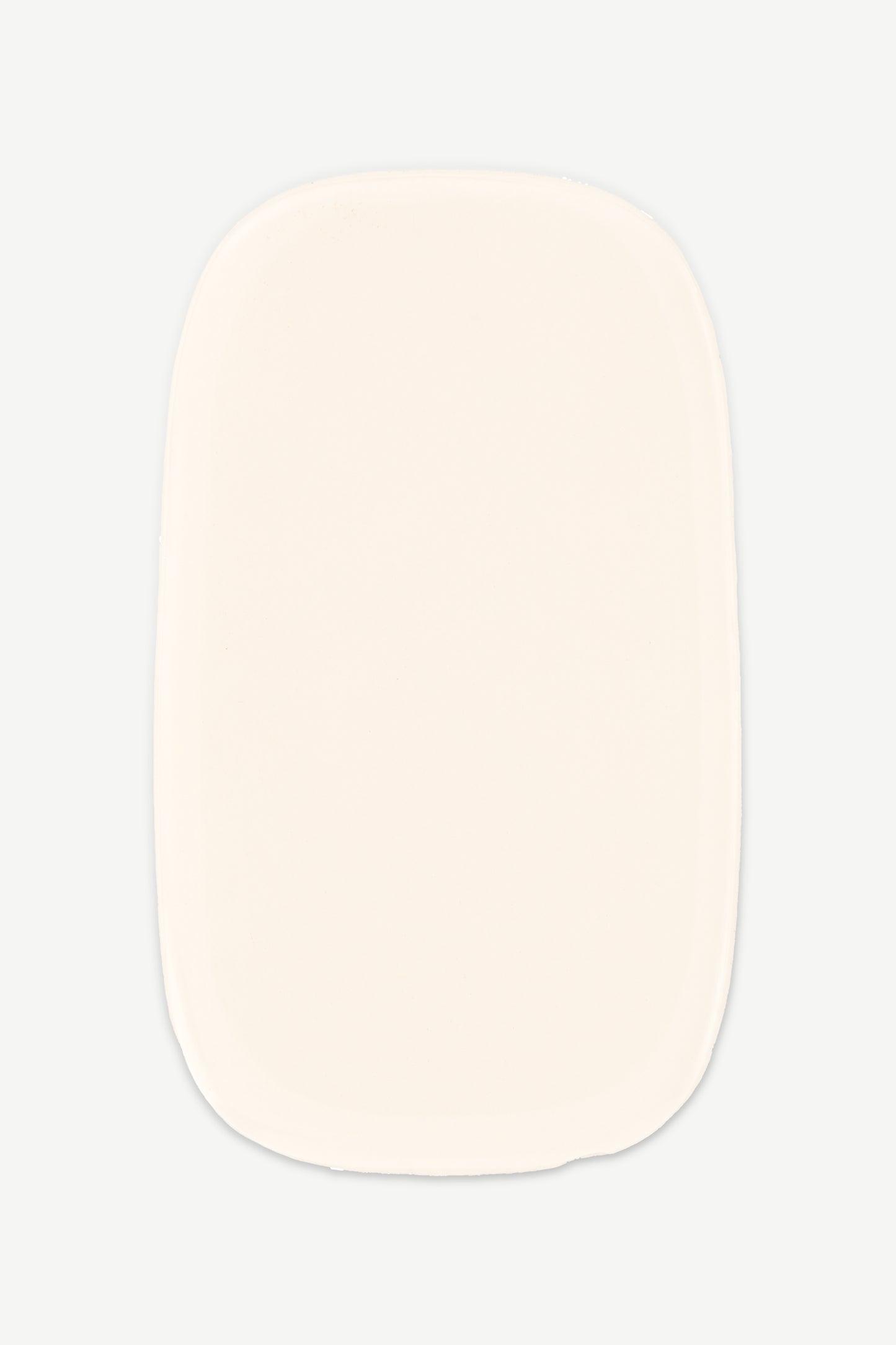 Creamy White Gel Nail Sticker