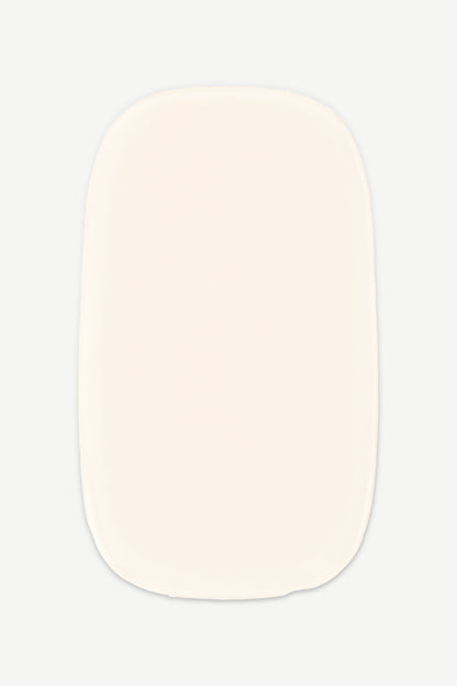 Creamy White Gel Nail Sticker