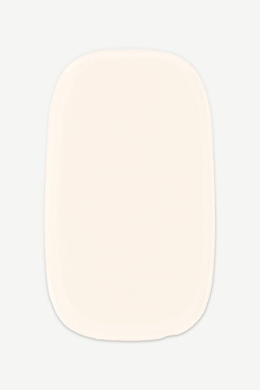 Creamy White Gel Nail Sticker