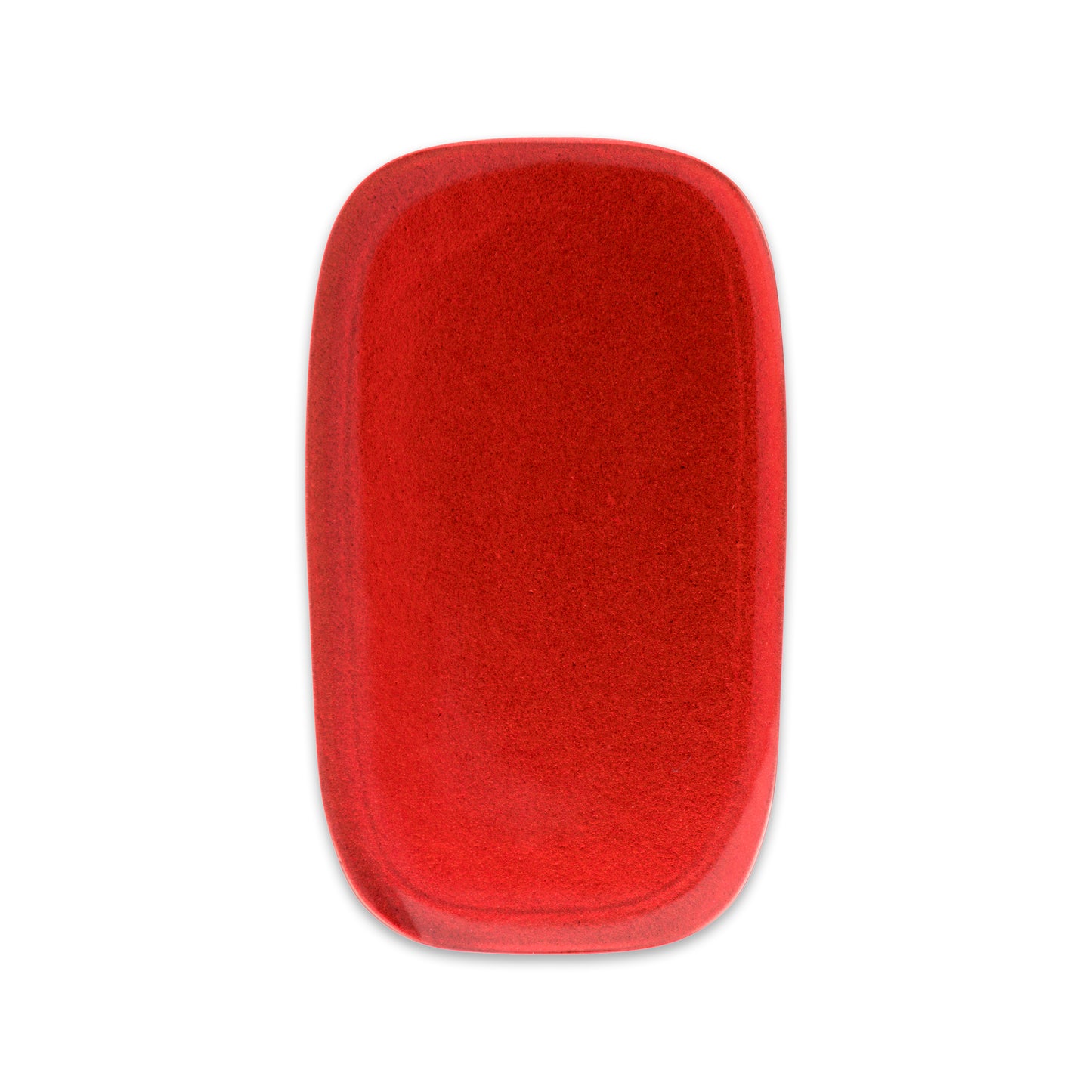 Fiery Red Gel Nail Sticker