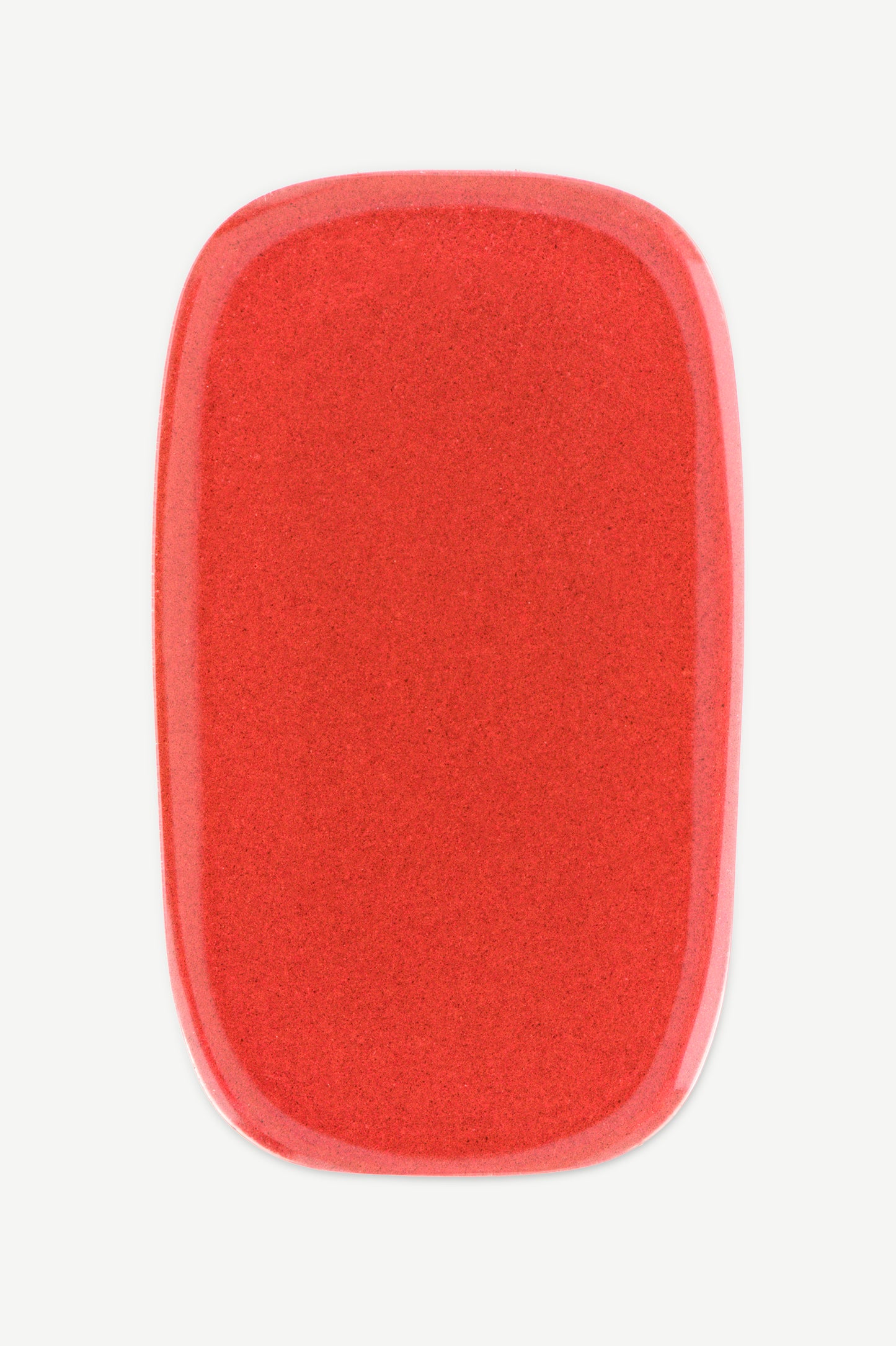 Fiery Red Gel Nail Sticker