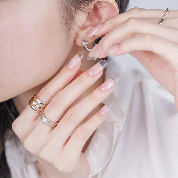 Crystal Clear Gel Nail Strips - Gelly