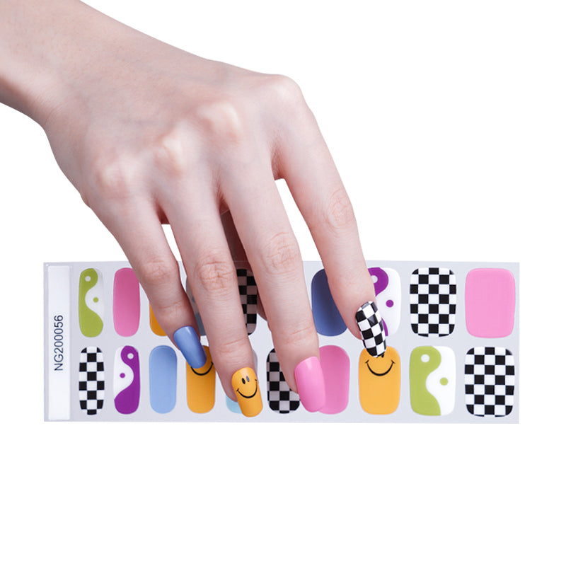 Funky Pop Gel Nail Sticker