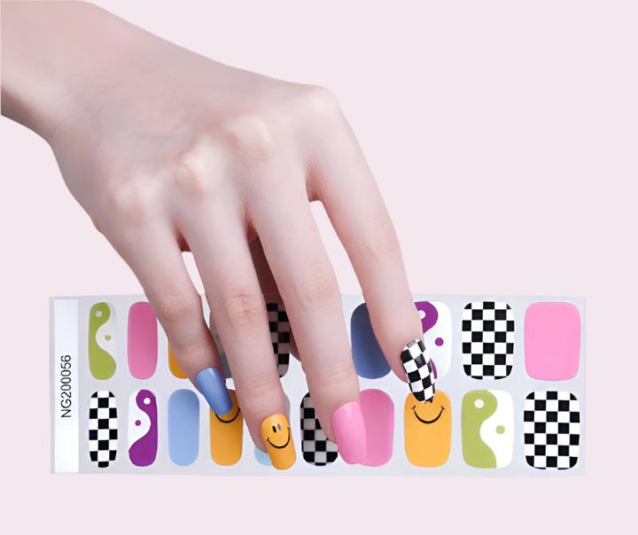 Funky Pop Gel Nail Strips