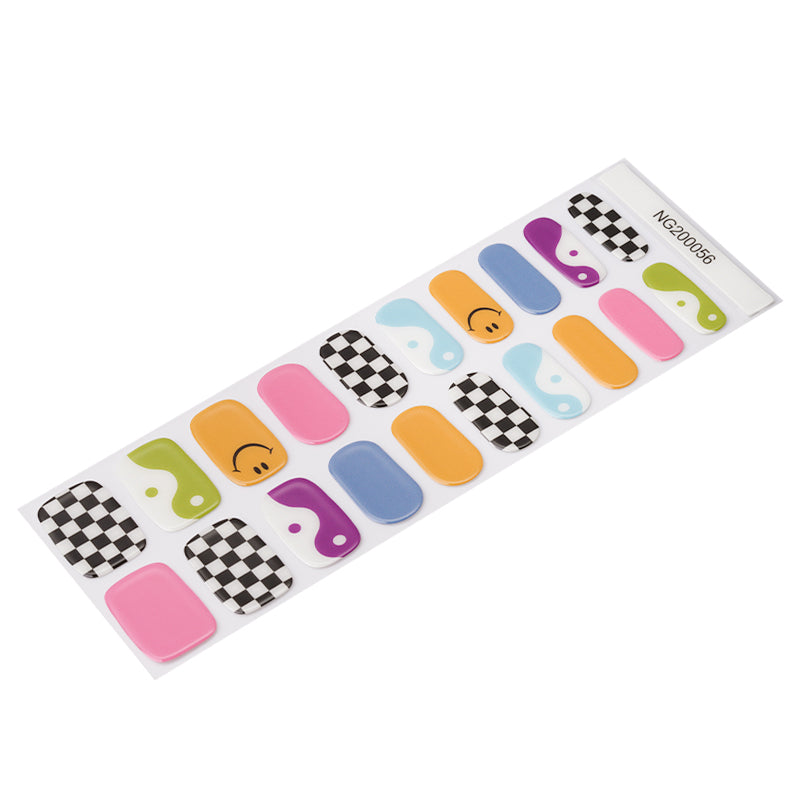 Funky Pop Gel Nail Sticker