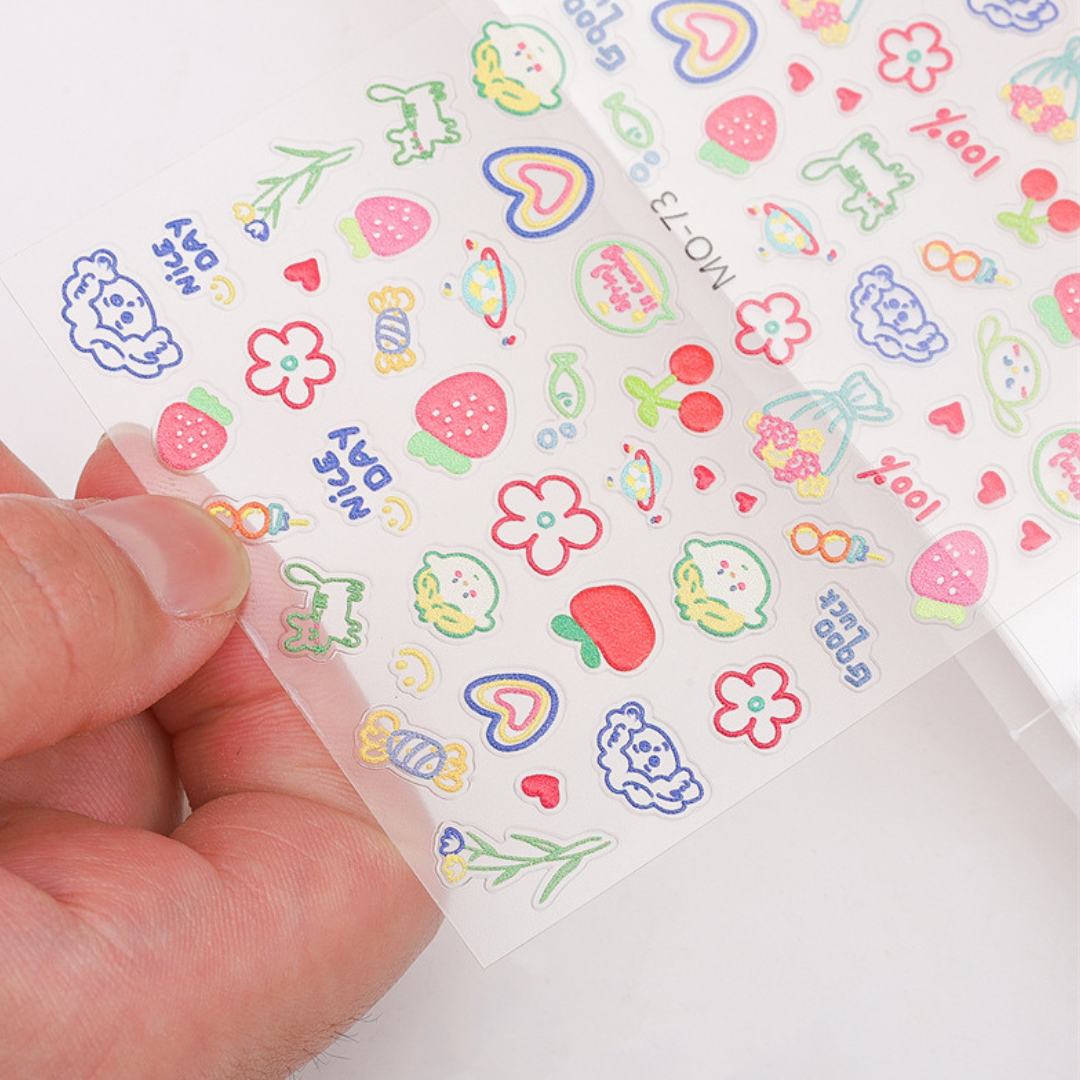 Nail Art Sticker Album