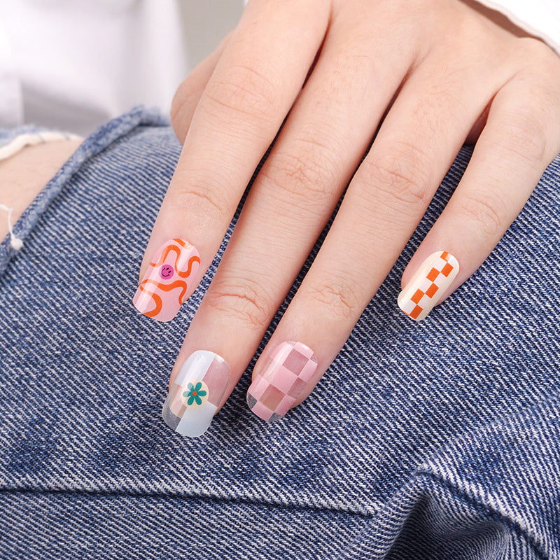 Summer Groove Gel Nail Sticker