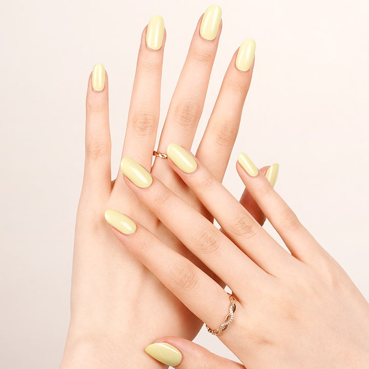 Lemon Curd Gel Nail Strips