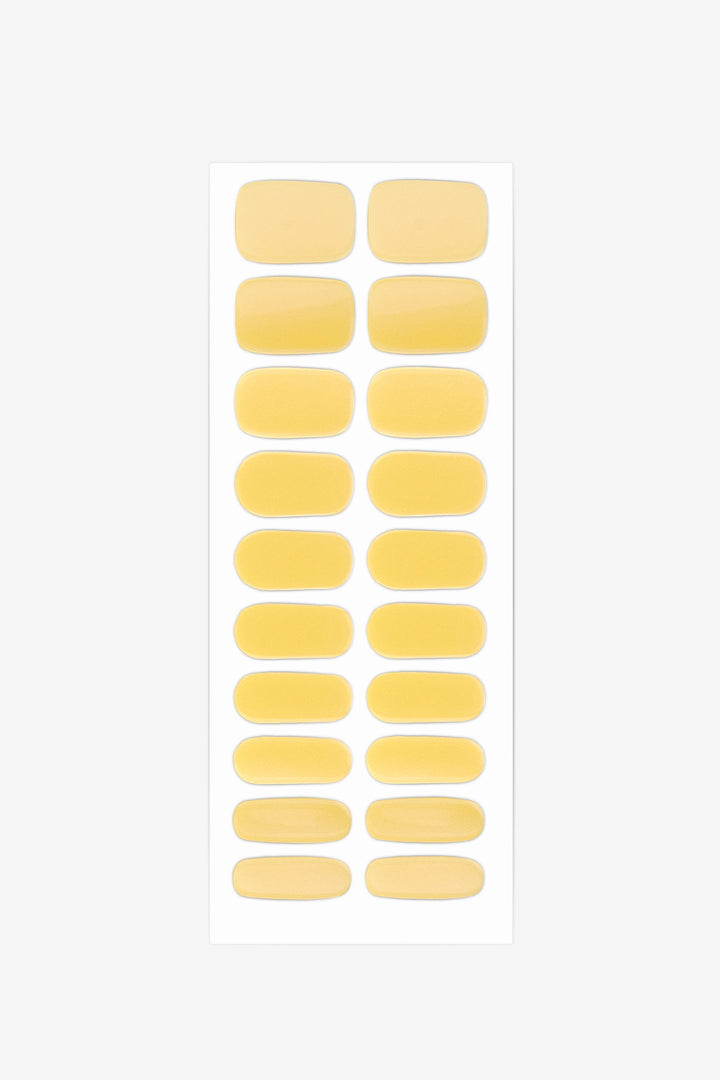 Lemon Sorbet Gel Nail Strips