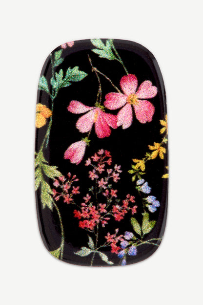 Midnight Garden Gel Nail Sticker