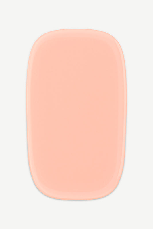 Nude Peach Gel Nail Sticker