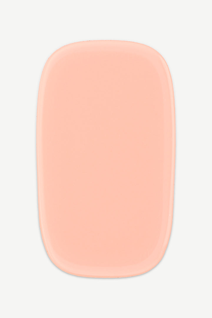 Nude Peach Gel Nail Sticker