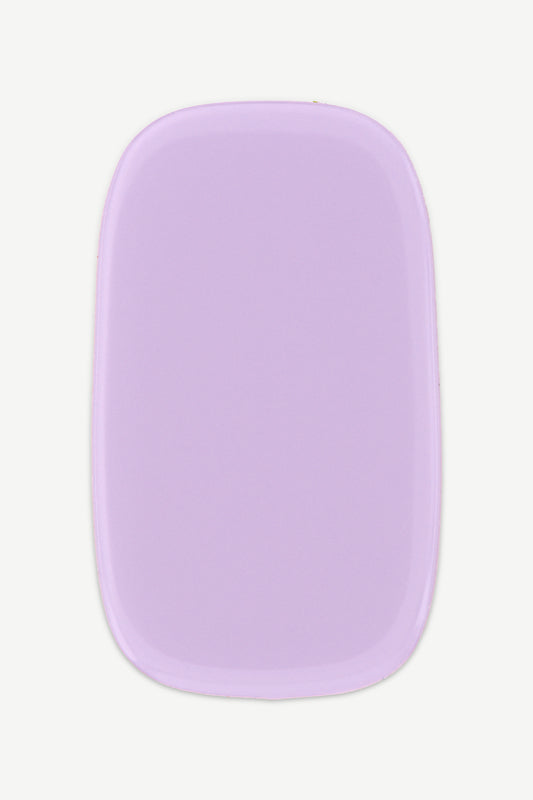 Pastel Lavender Gel Nail Sticker