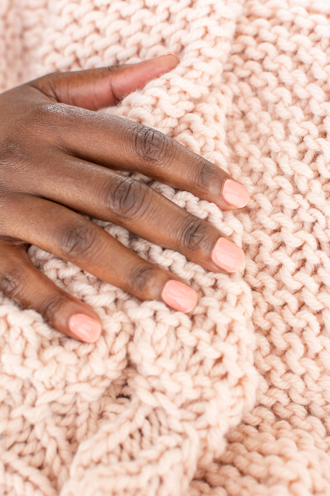 Perfect Peach Gel Nail Stickers