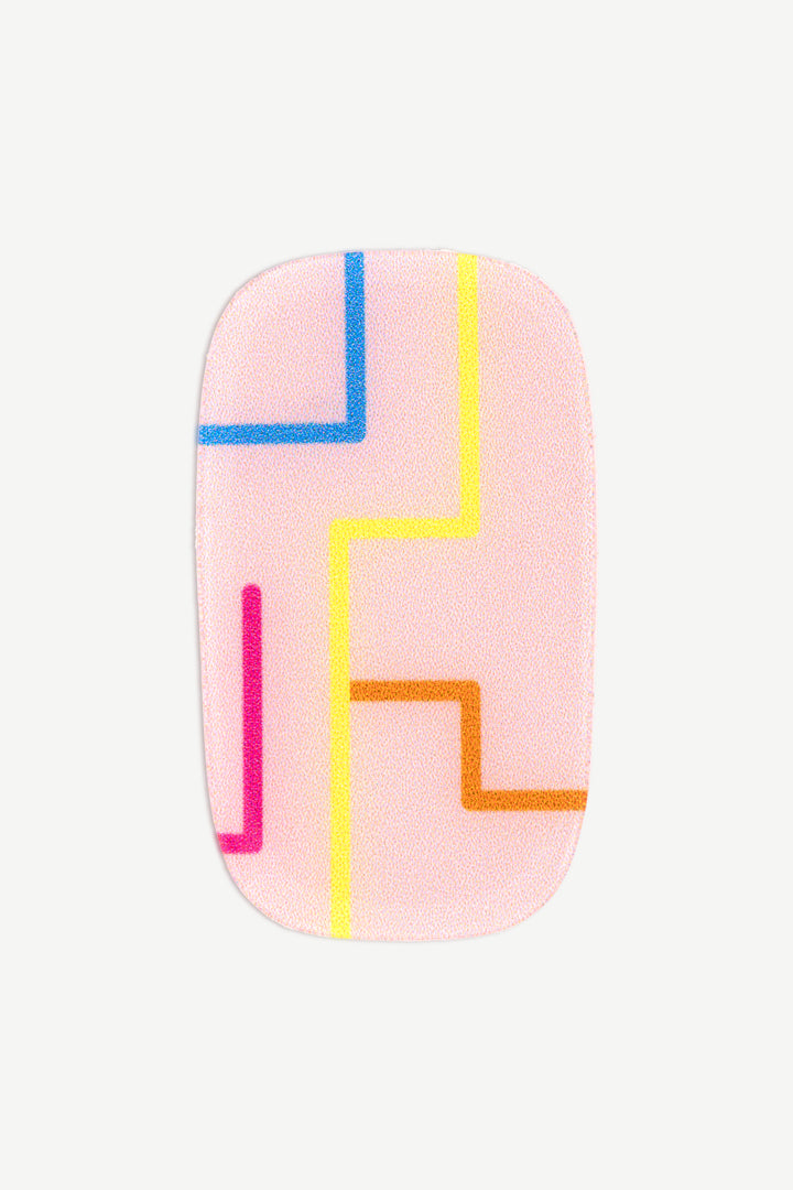 Retro Lines Gel Nail Stickers