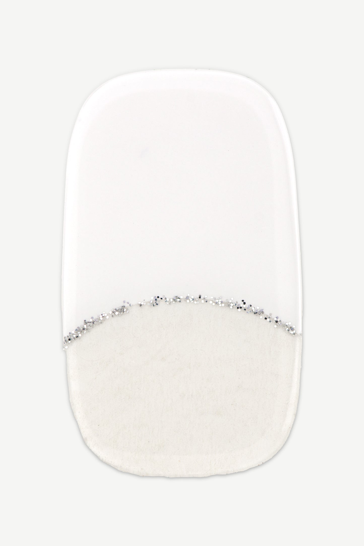 Shimmering French Linen Gel Nail Sticker