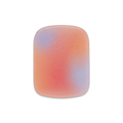 Shimmering Rainbow Gel Toenail Sticker