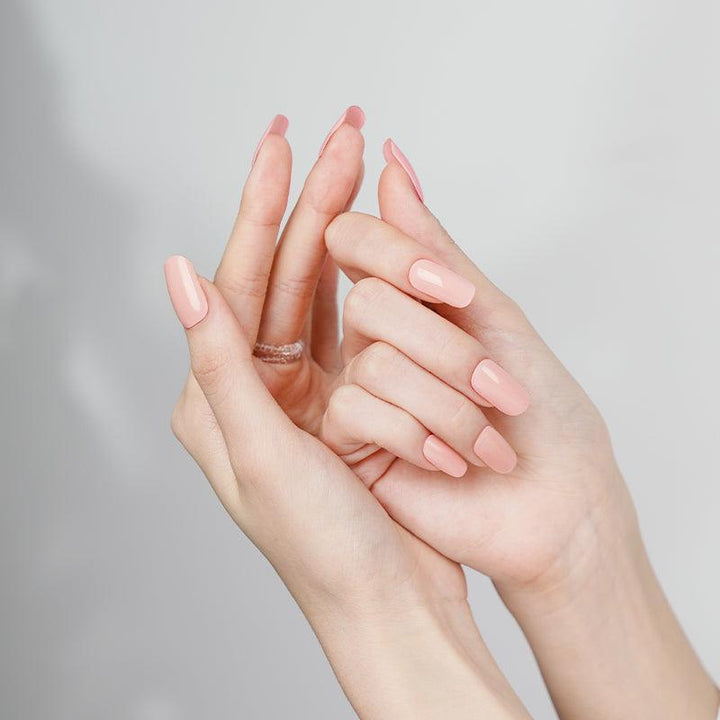 Soft Peach Gel Nail Strips - Gelly