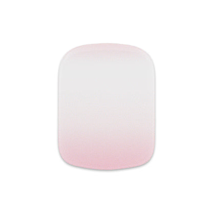 Soft Rose Pink Gel Toenail Sticker