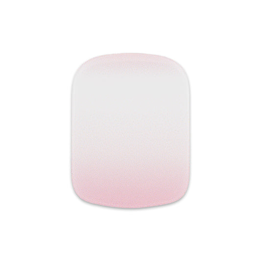 Soft Rose Pink Gel Toenail Sticker