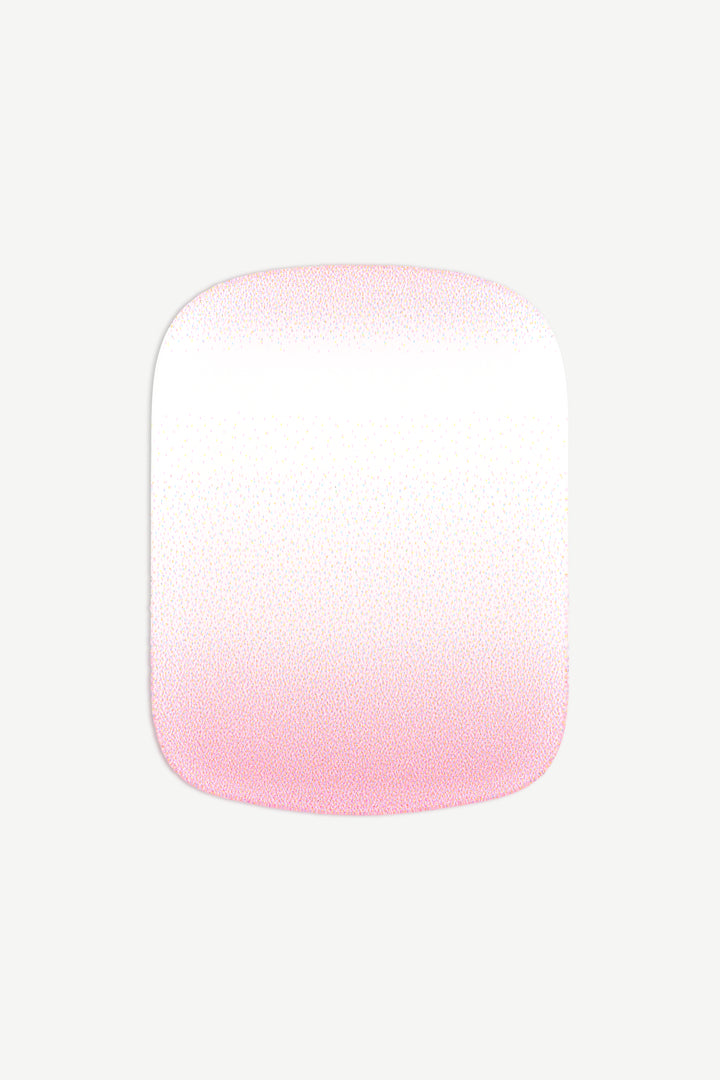 Soft Rose Pink Gel Toenail Stickers