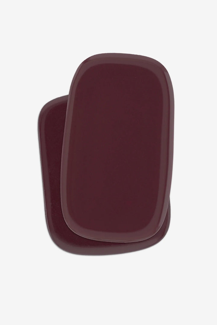 Burgundy Red Mani-Pedi Gel Nail Strip Twin Set