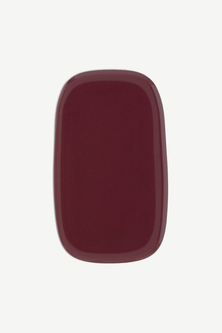 Burgundy Red Nail Twin Set