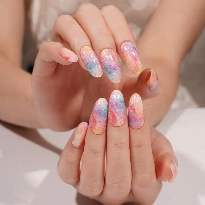 Unicorn Poop Gel Nail Strips - Gelly